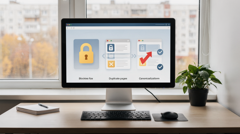 Типовые ошибки при запуске SEO: заблокированный контент, дубликаты, каноникал